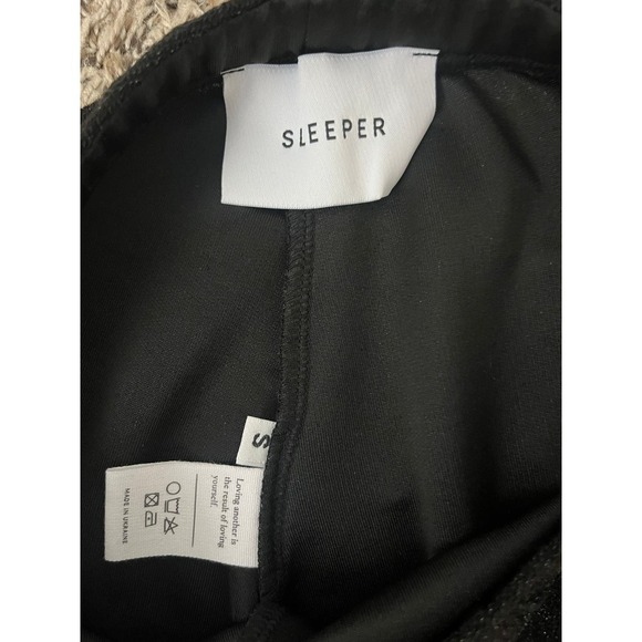 Sleeper Lurex Lounge Pants in Black - Small - Picture 3 of 4